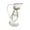 White, variant on Large Rustics Farmhouse Vases for Flowers Retro Metal Milk Kettle Kitchen Decorations Retro Decorative Pitcher Vase