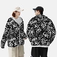 thumbnail image 6 of Xecao Hand Drawn Snake for Sun Shirt-A lightweight, hoodie-style long-sleeve UV protection garment designed for other outdoor activities., 6 of 9
