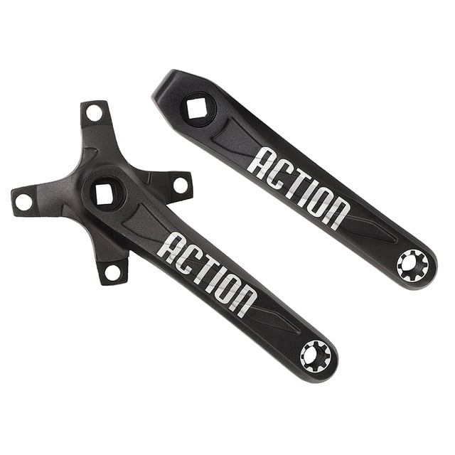Leftand Right Crank,2Pcs Aluminium Alloy Left Crank Bike Crank Revolutionary Design