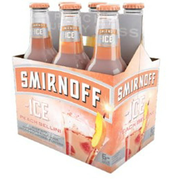 Smirnoff Ice Pink Lemonade, 6 Pack, 11.2 fl oz Bottles - Walmart.com