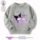 thumbnail image 1 of Suéter con estampado de dibujos animados para niños y niñas, jersey de moda Kawaii, cuello redondo, sudaderas con capucha sueltas, Sanrios, Cinnamoroll, Kuromi, 1 of 5