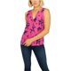thumbnail image 1 of Sanctuary Clothing Blusa sin mangas dividida para mujer, rosa, mediana, 1 of 1