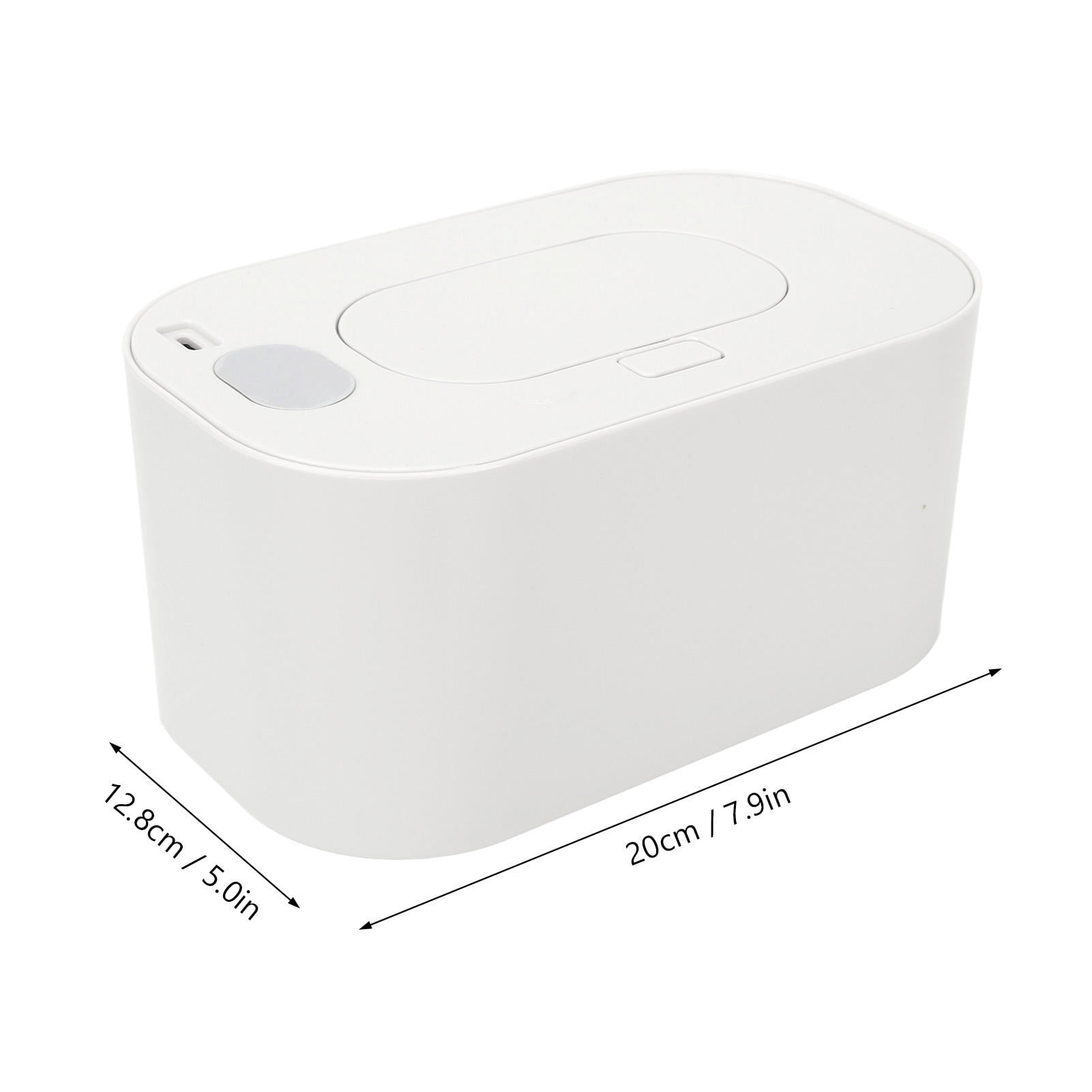 BIMZUC Portable Wet Wipes Heater – 24‑Hour Constant Temperature, 80‑Wipe Capacity, Energy‑Efficient 8W Design, White