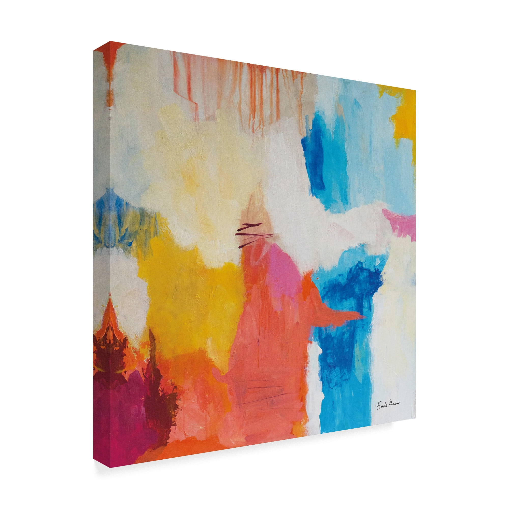 Trademark Fine Art 'Feeling Zen' Canvas Art by Farida Zaman