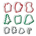 thumbnail image 1 of Ensemble 10 pièces d’emporte-pièce Holiday Time, en acier inoxydable, 1 of 9