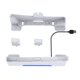 thumbnail image 3 of Soporte Horizontal para PS5 Pro Consola con Centro de Carga de Cuatro Puertos USB - Base de Carga Blanca!, 3 of 10