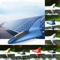 thumbnail image 1 of Dvkptbk Solar Car Fin Roof Antenna Signal Lamp LED Flashing Light Universal, 1 of 3