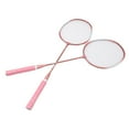 thumbnail image 1 of Badminton Racket, Iron Alloy Racquets with 3 Shuttlecocks, Bag, Box, Fast Swing Speed for Beginner Child Adult, 1 of 7
