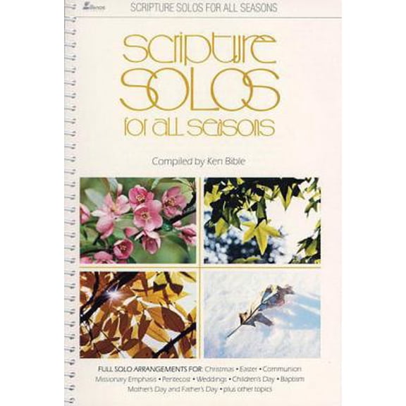 Pre-Owned Scripture Solos for All Seasons (Paperback) 0834191377 9780834191372