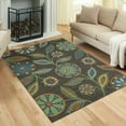thumbnail image 3 of Maples Rugs Traditional Reggie Gray Multi Floral Indoor Area Rug, 5' x 7', 3 of 7