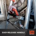 thumbnail image 3 of Little Giant Ladder Systems Flip-N-Lite, 4-Foot, Stepladder, Aluminum, Type 1A, 300 Lbs Rated 15272-001, 3 of 8