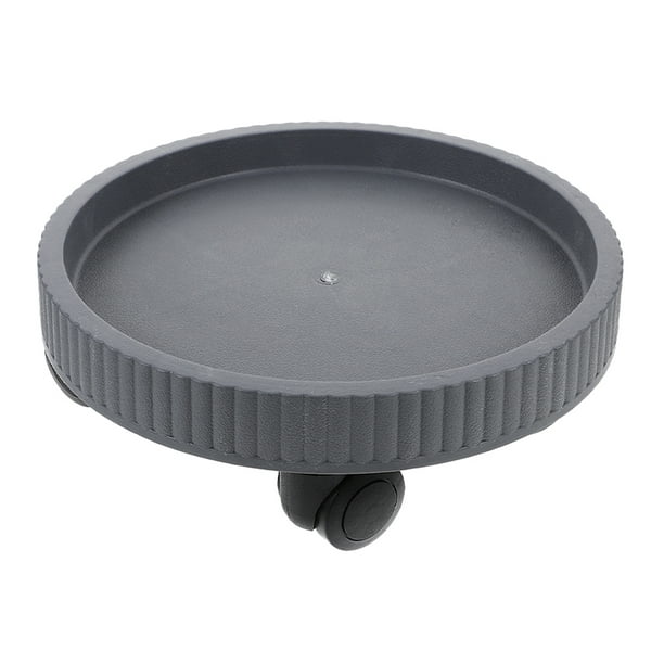 Bandeja de plástico para macetas de jardinería Base de plástico para macetas de jardinería Bandeja de plástico rodante para plantas