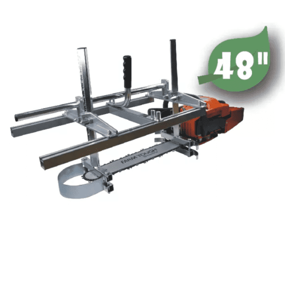 48 Inch Holzfforma Chainsaw Mill Planking Milling From 18'' to 48'' Guide Bar 2