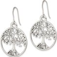 thumbnail image 3 of Jewelry by Sweet Pea Sterling Silver Tree of Life Dangle Earrings, 3 of 6