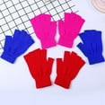 thumbnail image 5 of Giyblacko Winter Warm Gloves Women Men Winter Warm Knitted Fingerless Half Finger Gloves Knit Mitten, 5 of 8