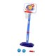 thumbnail image 1 of Juego de aro y pelota de baloncesto para niños con bomba de aire, versátil para toda la familia, para niños y niñas. Azul, 1 of 9