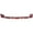Plum, variant on Cashel Blue Beaded Rope Halter with9ft Lead