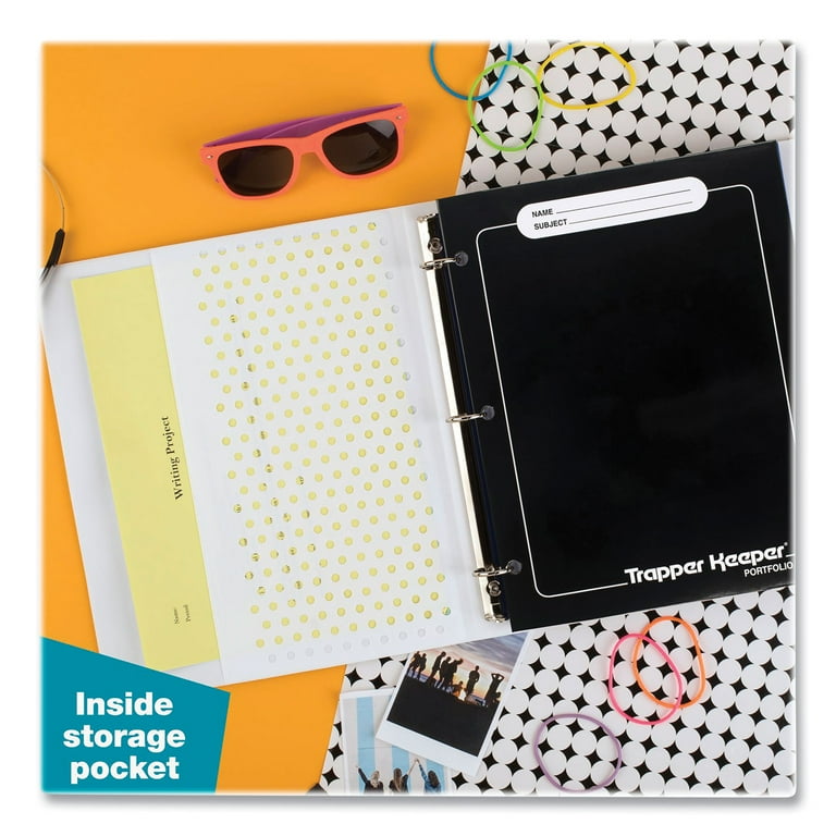 Trapper Keeper 3-Ring Pocket Binder, 1 Trapper Keeper 3-Ring Pocket Binder, 1