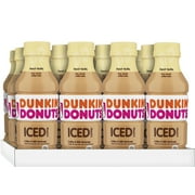 Dunkin' Donuts Bottled Ice Coffee French Vanilla 13.7 oz Bottles - Pack of 12