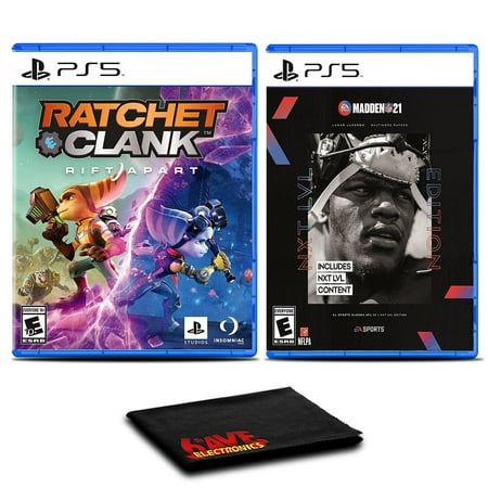 Ratchet and Clank: Rift Apart and Madden NFL 21 Next Level - Two Game For PS5