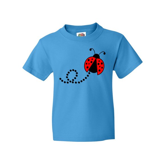 Inktastic Cute Red Ladybug Youth T-Shirt
