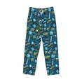thumbnail image 4 of Xecao Modern Excavator Men's Straight Lounge Pajama Pants: The Ultimate in Comfortable Sleepwear, 4 of 9