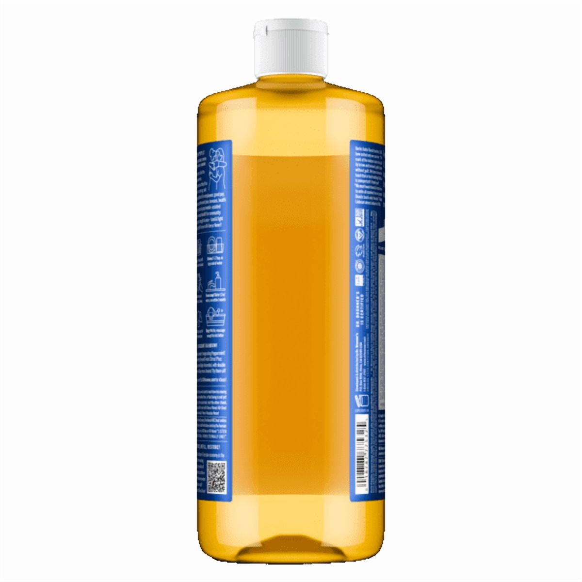 (3 pack) Dr. Bronner's Magic Soap - Peppermint - Pure-Castile Liquid Soap - 32 oz – for face, body wash, hands