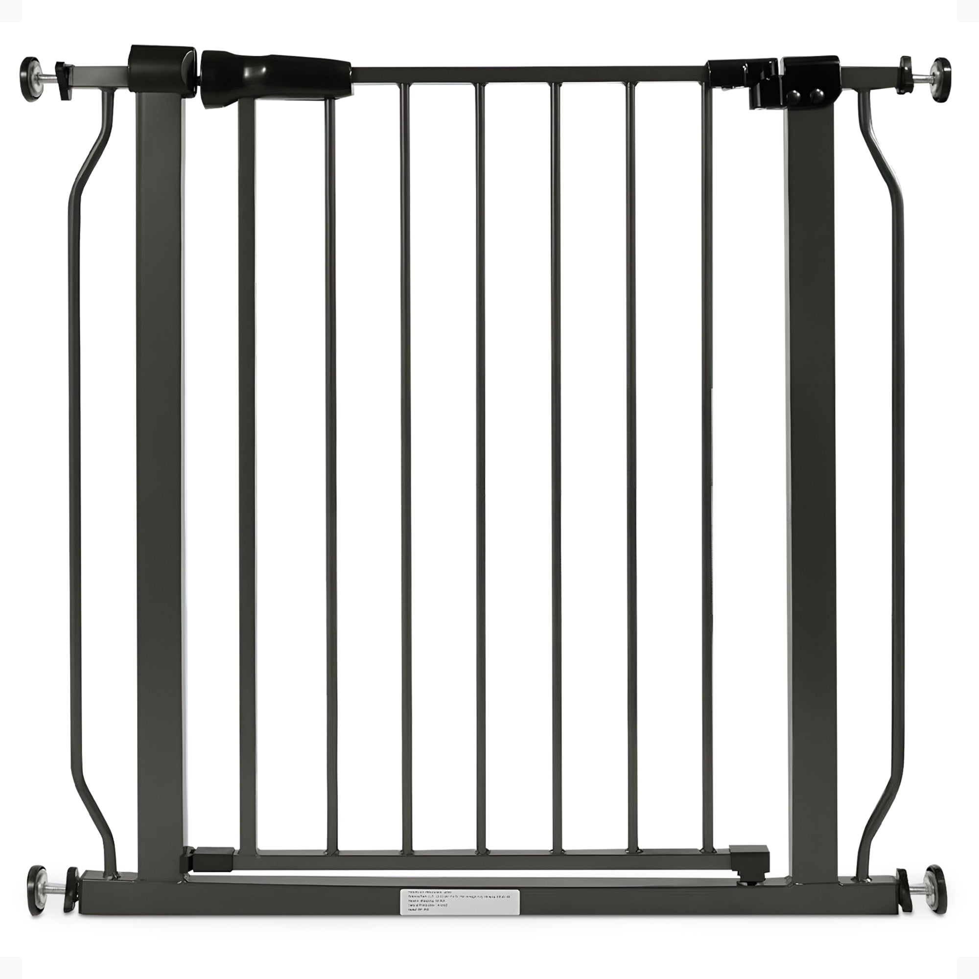 BalanceFrom Easy Walk-Thru Baby Safety Gate for 29.1”-33.8” Opening, 30” Tall, Graphite