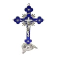 thumbnail image 1 of Estatuil de crucifijo de pie Jesucristo en estatua de cruz para Zulema Crucifijo de pie, 1 of 8