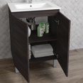 thumbnail image 2 of DAX Sunset Vanity 24 In Glossy Wenge w/ Onix Basin, 2 of 3