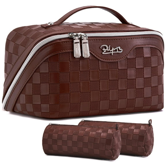 Bolsa organizadora de viaje para maquillaje BOYATU, juego de 3 piezas, impermeable