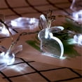 thumbnail image 4 of Bargain Easter Bunny String Lights Decorative Lights 10 LED Battery Type 1.65M 2025 New, 4 of 4