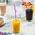 thumbnail image 6 of Comfy Package Disposable Flexible Straws Drinking Plastic Bendy Straws, 300-Pack, 6 of 7