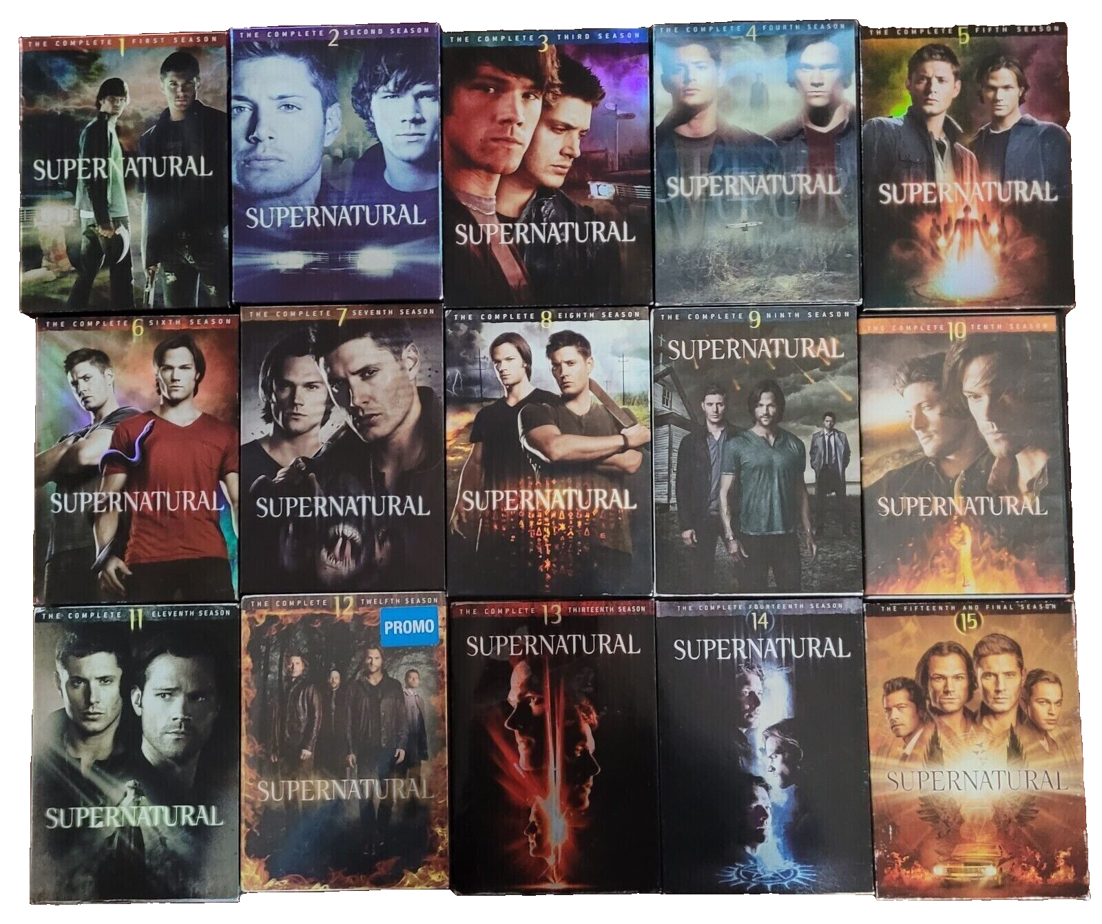 Supernatural Complete Series Seasons 1-15 Box Set, 86 DVDs