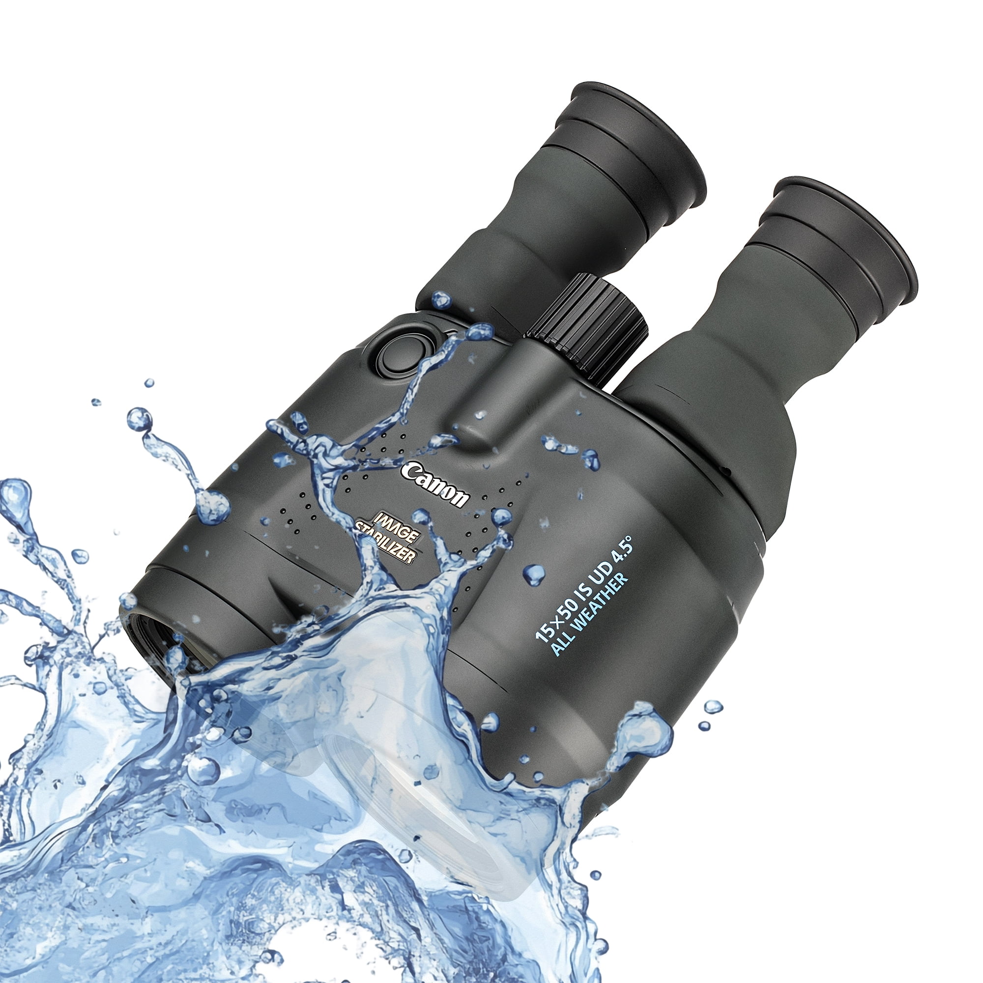 Canon 15x50 IS Image Stabilized Binoculars Bundle with Tripod, AA Batteries, Charger, Cleaning Kit (International Model)