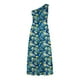 thumbnail image 4 of Maxivestido de playa con estampado de verano bohemio para mujer, sin mangas, con hombros descubiertos, fluido, escalonado Pompotops ghjkhdj3095, 4 of 5