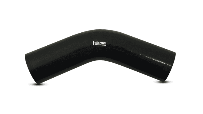 Vibrant Performance 2756 VIB2756 4 PLY 45 DEGREE ELBOW, 4IN I.D. X 6IN LEG LENGTH - BLACK