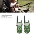 thumbnail image 4 of Jouet Radio pour Enfants, 2 Pcs Radio de Communication Sonore Claire Portable pour Aventure Vert, 4 of 7