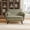 Olive Green, variant on Sailvan Modern 2-Seater Loveseat Sofa with Side Storage Pockets & Armrest Pillows,Deep Seated Small Space Couch Mustard yellow