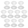 thumbnail image 4 of MOVTOTOP 10pcs Plastic Empty Spools, Empty Thread Bobbins Spools Small Wire Bobbins Thread String Bobbin Spools for Embroidery Sewing Machines Crafting Beading Projects White, 4 of 7
