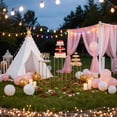 thumbnail image 6 of 3-Tier Golden Metal Cake Stand with Acrylic Platforms - Height Adjustable for Weddings, Birthdays,  Showers, 6 of 7