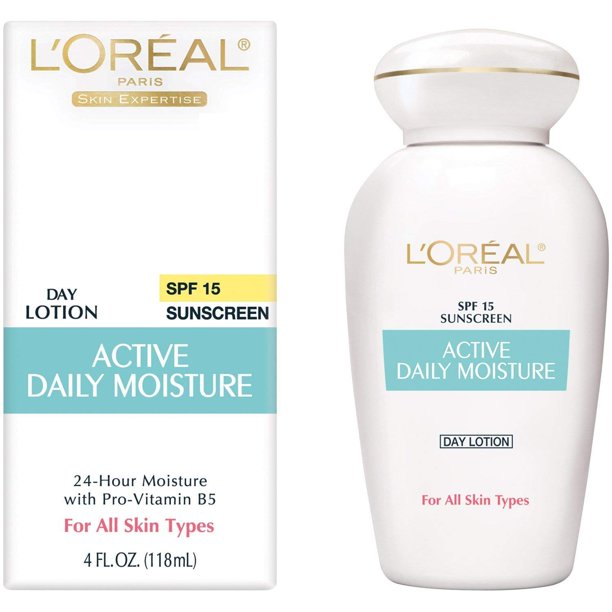 L'Oreal Active Daily Moisture Lotion 4 oz