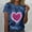 B-Navy, variant on Rciityk Plus Size Short Sleeve Shirts for Women Summer Casual Crew Neck T Shirts Fashion Gnome Love Graphic Print Tee Blouses