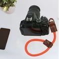 thumbnail image 3 of Sangle de Poignet pour Appareil Photo, Sangle de Main Réglable à Dégagement Rapide pour Appareil Photo Reflex Sans Miroir, Compatible avec la Plupart des Appareils Photo Numériques Reflex, pour Photographes, Noir, 3 of 7