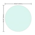 thumbnail image 6 of Topcobe 36 Inch Round Glass Table Top - Tempered - 1/4" Thick- Flat Polished, 6 of 8