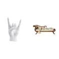 thumbnail image 1 of Estatua de gesto rockero, figura de mano de música rock, sofá en miniatura, banco de madera, silla, escultura de resina, decoración moderna adecuada p, 1 of 8