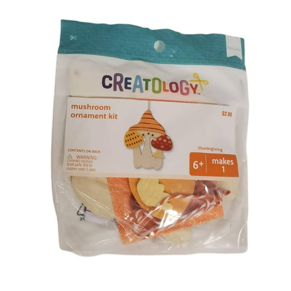 Mushroom Ornament Kit Creatology Makes-1