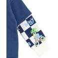 thumbnail image 5 of Bluey Toddler Boys Fleece Hangdown Hoodie 2T, 5 of 5