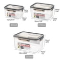 thumbnail image 2 of TIMIFIS Kitchen Faucets Kitchen Essentials 1Pack Kitchen Plastic Food Storage Containers,Reusablee Food Containers With Airtight Lids, BPA Free & 100% Leak-Proof , Microwave & Freezer, 2 of 2