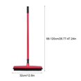 thumbnail image 4 of Long Handle Push Broom, Flexible Carpet Sweeper Broom Easy To Clean  For Cleaning Hair, 4 of 8